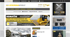 Desktop Screenshot of entreprenadaktuellt.se